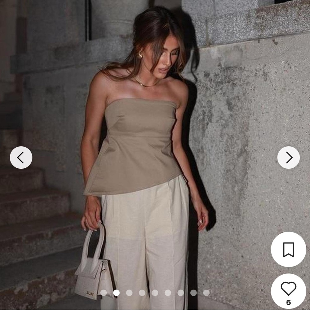 Zara Limited Edition Tan Top